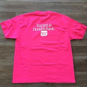 Vintage 1990’s Single Stitch T-Shirt Barnett Bank Sunfest Volunteer